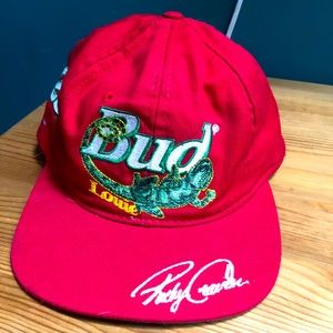 Vintage Ricky Craven NASCAR Budweiser hat